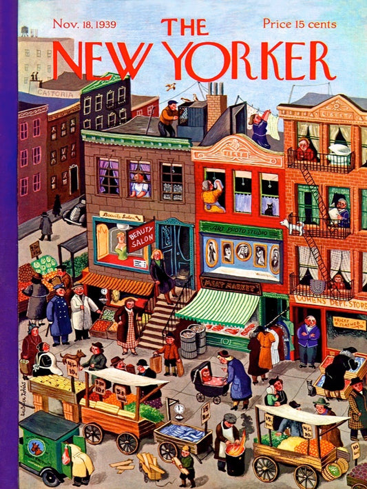NEW YORK PUZZLE COMPANY, THE NEW YORKER, MAIN STREET, 1000 PCS