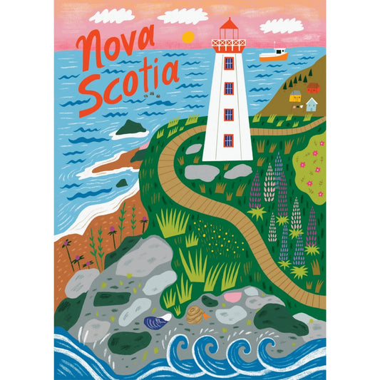 VILLAGER Nova Scotia Shores | 500-Piece Puzzle for Adults | Designed in Canada by Alysha Dawn Puopolo