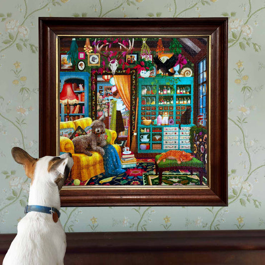 eeBoo Sorcerer's Den 1000 Piece Puzzle