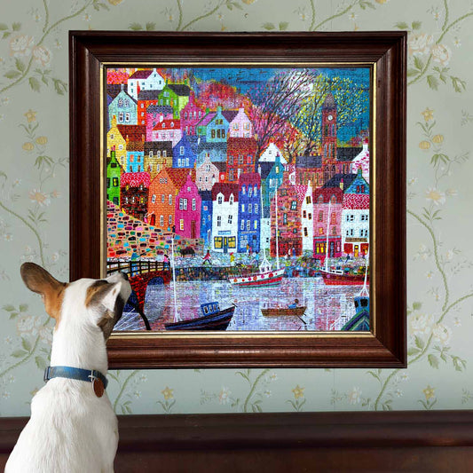 eeBoo Scottish Isle 1000 Piece Puzzle