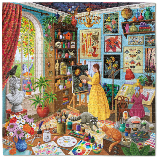eeBoo Alchemist's Art Studio 1000 Piece Puzzle
