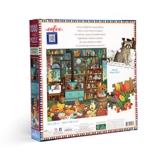 eeBoo Alchemist's Kitchen 1000 Piece Puzzle