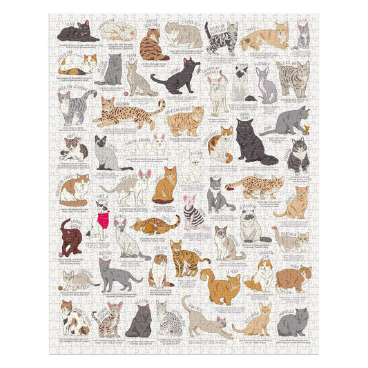 RIDLEY'S Cat Lover's 1000 Piece Jigsaw Puzzle