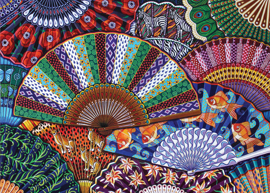 ART & FABLE Abanicos 500 PCS