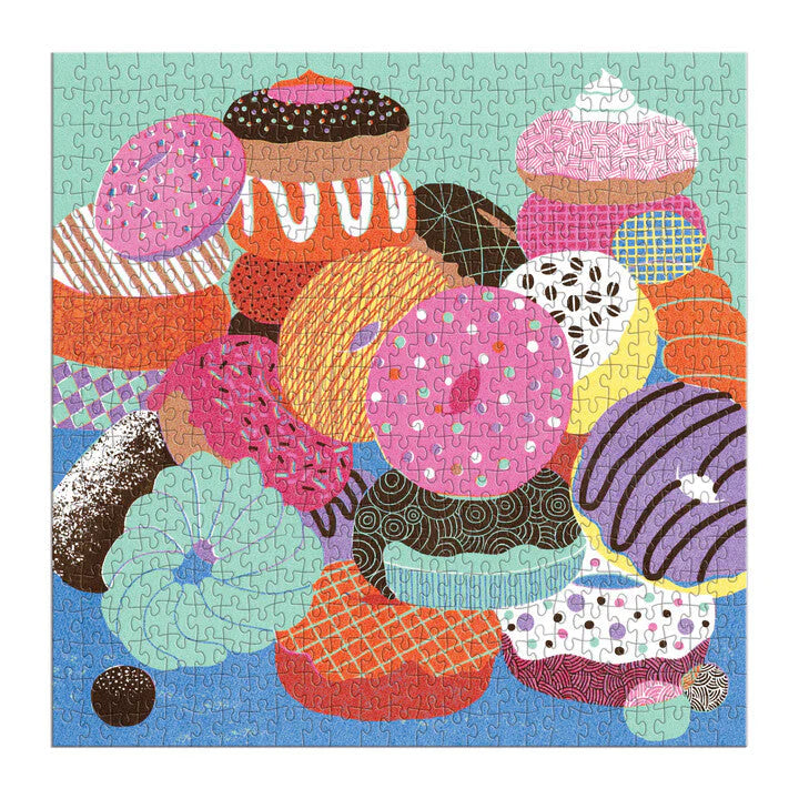 GALISON Donut Club 500 Piece Puzzle