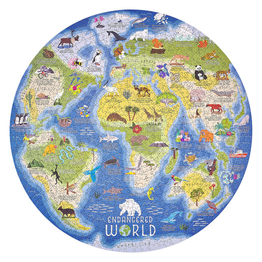 RIDLEY'S Endangered World 1000 Piece Jigsaw Puzzle