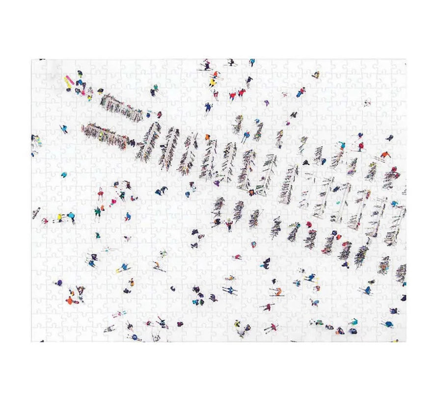 GALISON Gray Malin The Snow Two-sided Puzzle