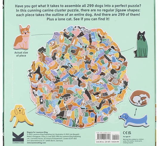 LAURENCE KING 299 Dogs (and a cat) 300 Piece Puzzle