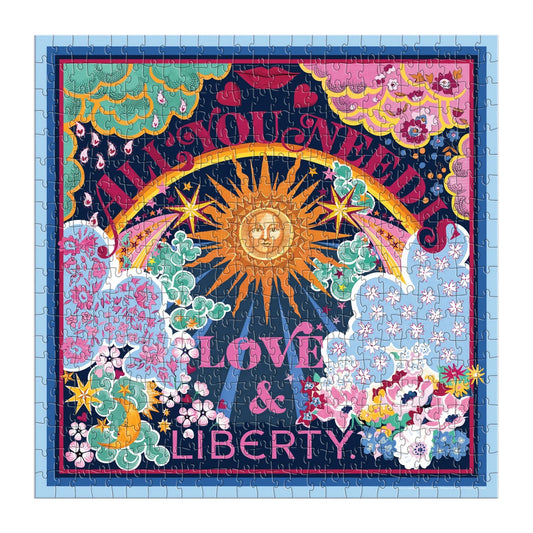 GALISON Liberty All You Need is Love 500 Piece Book Puzzle
