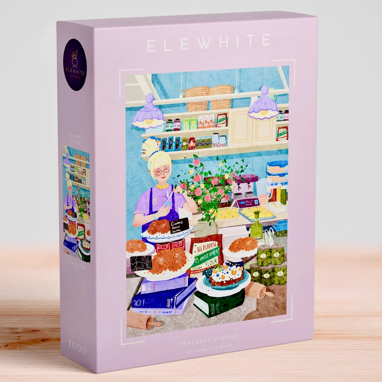ELEWHITE, PEACEFUL SUNDAY, 1000 PCS