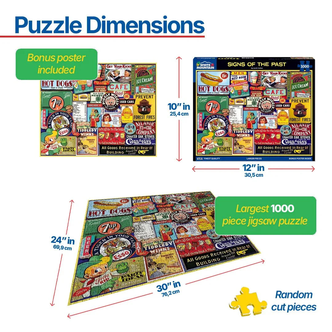 WHITE MOUNTAIN Signs Of The Past (2022pz) 1000 PCS