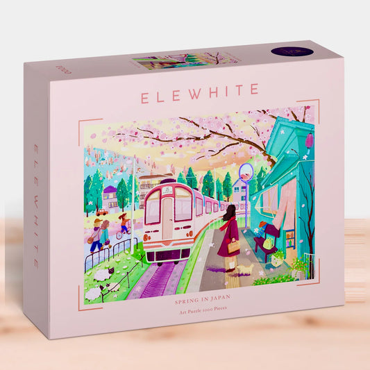 ELEWHITE, SPRING IN JAPAN, 1000 PCS