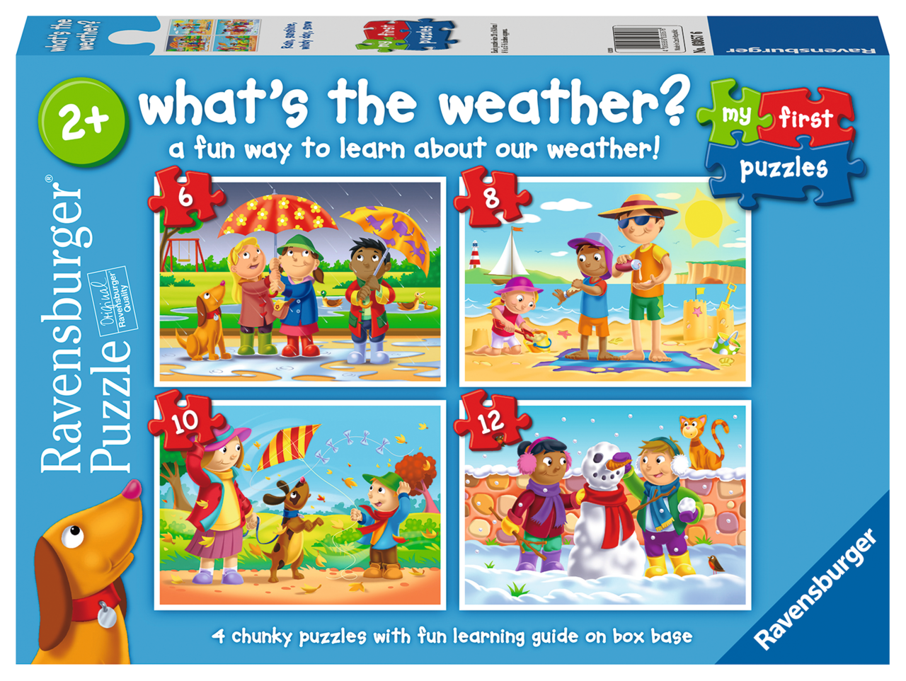 RAVENSBURGER MFP What's the Weather 6, 8, 10, 12 pc Puzzles