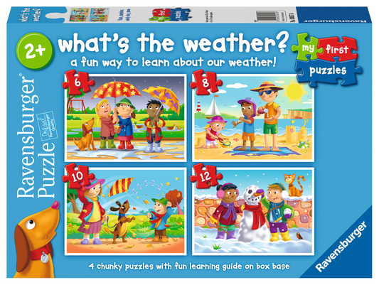 RAVENSBURGER MFP What's the Weather 6, 8, 10, 12 pc Puzzles