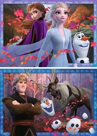 RAVENSBURGER Disney Frozen 2 - Frosty Adventures 2x24 pc Puzzle