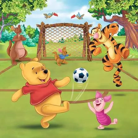 RAVENSBURGER Pooh Sports Day 3 x 49 pc Puzzle