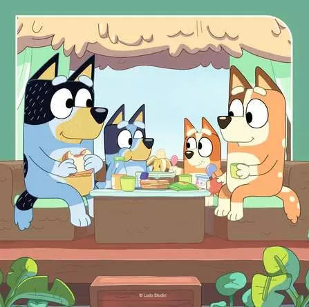 RAVENSBURGER Bluey Adventure 3x49 pc Puzzles
