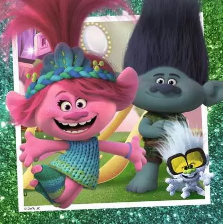 RAVENSBURGER Trolls Band Together 3x49 pc Puzzles