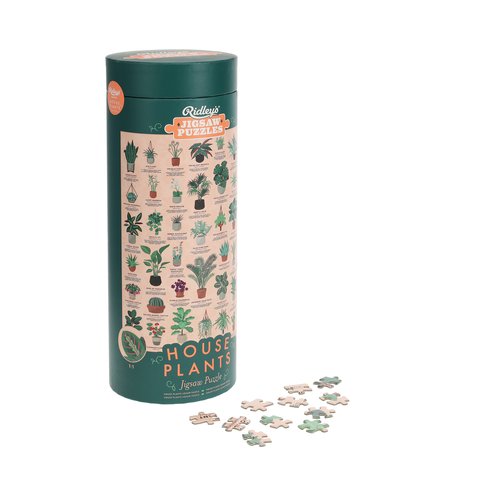 RIDLEY'S House Plants 1000 Piece Jigsaw Puzzle