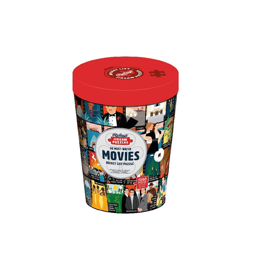 RIDLEY'S 50 Must-Watch Movies Bucket List 1000-Piece Puzzle