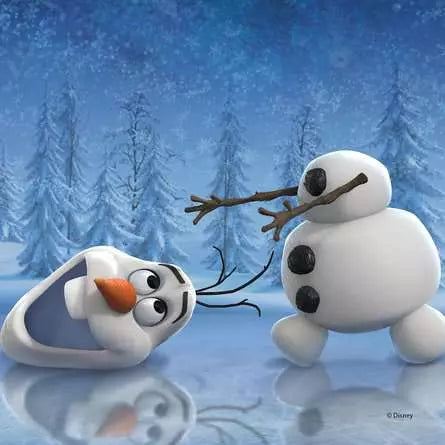 RAVENSBURGER Disney Frozen - Winter Adventures, Children's puzzle 3x49 pieces