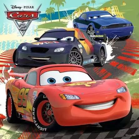 RAVENSBURGER Disney / Pixar Cars - Worldwide Racing Fun 3x49 pc Puzzle