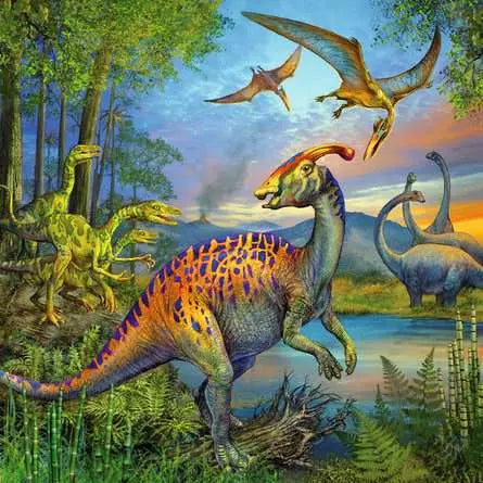 RAVENSBURGER Dinosaur Fascination 3x49 pc Puzzle