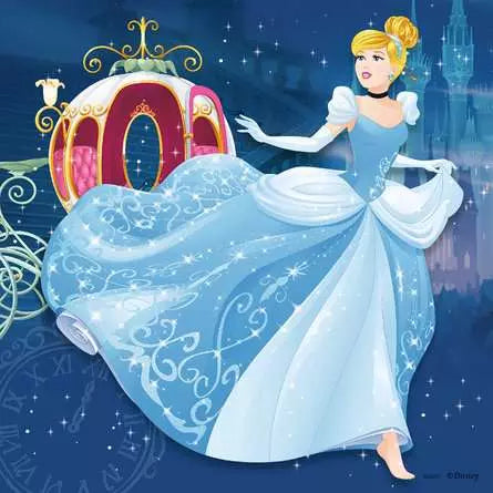 RAVENSBURGER Disney Princess Adventure 3x49 pc Puzzle