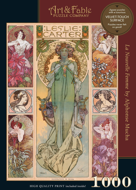 ART & FABLE La Nouvelle Femme (A. Mucha) 1000 PCS