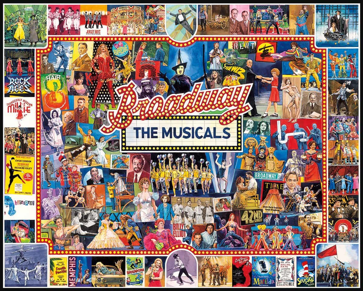 WHITE MOUNTAIN Broadway (1094pz) 1000 PCS