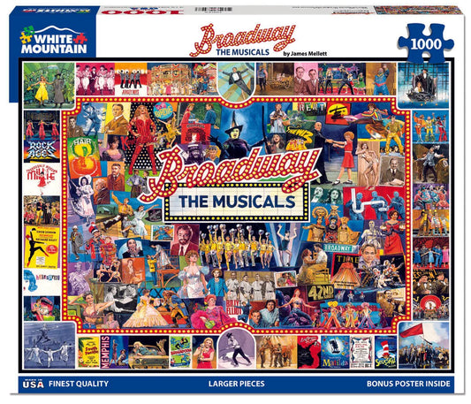 WHITE MOUNTAIN Broadway (1094pz) 1000 PCS
