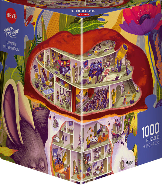 Heye Living Mushroom, Superfreunde 1000pcs