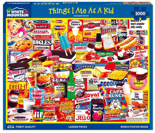 WHITE MOUNTAIN Things I Ate As A Kid (1110pz) 1000 PCS