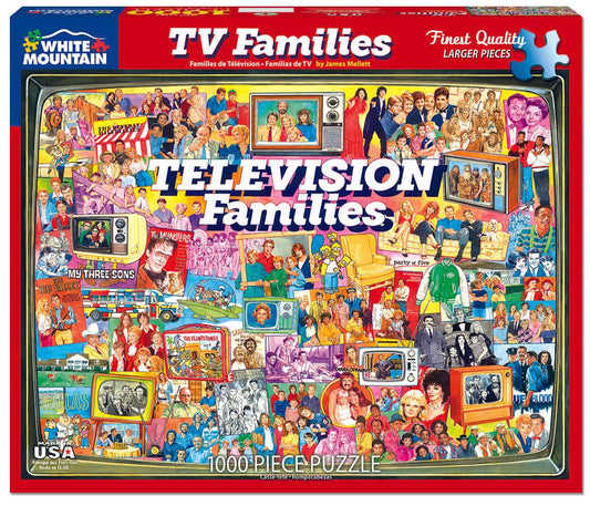 WHITE MOUNTAIN TV Families (1124pz) 1000 PCS