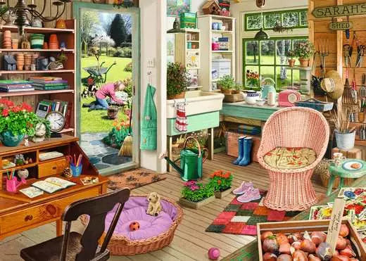 RAVENSBURGER The Garden Shed 1000pcs