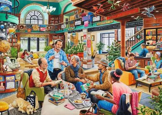 RAVENSBURGER Turn the Page Bookclub 1000pcs