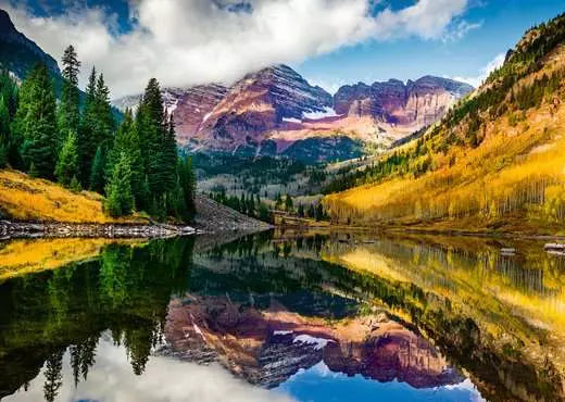 RAVENSBURGER Aspen, Colorado 1000 Pc Puzzle