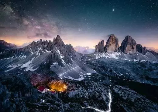 Ravensburger, Three Peaks, Dolomites, 1000 pieces