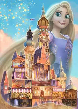 RAVENSBURGER Disney Castle: Rapunzel 1000 pc Puzzle