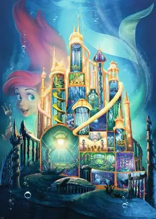 RAVENSBURGER Disney Castle: Ariel 1000 pc Puzzle