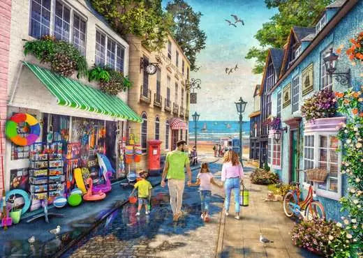 RAVENSBURGER Seaview Lane 1000pcs