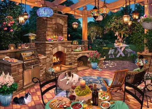 RAVENSBURGER My Haven: The Garden Kitchen by Steve Read 1000pcs