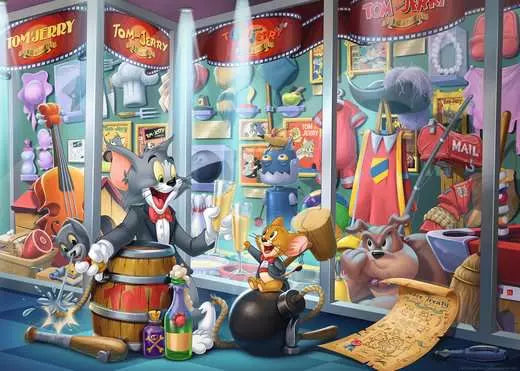 RAVENSBURGER Tom & Jerry Hall Of Fame 1000pcs