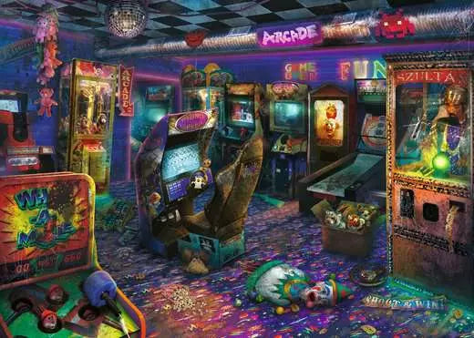 RAVENSBURGER Forgotten Arcade 1000 pc Puzzle
