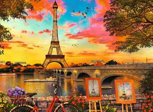 RAVENSBURGER Evening in Paris 500 Pc Puzzle
