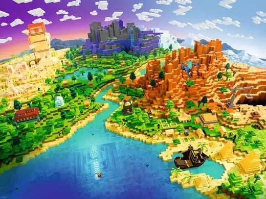RAVENSBURGER World of Minecraft 1500pcs