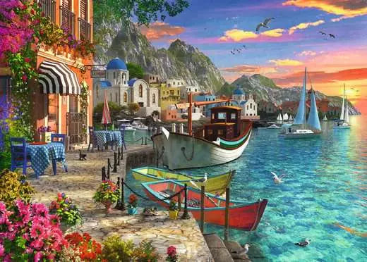 RAVENSBURGER Grandiose Greece 1000 pc Puzzle