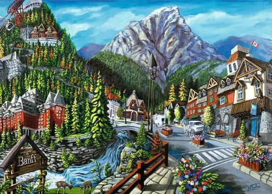 RAVENSBURGER CANADA Welcome to Banff 1000 pc Puzzle