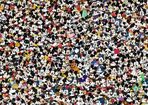 RAVENSBURGER Mickey CHALLENGE 1000 pc Puzzle