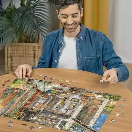 RAVENSBURGER Redwood Forest Tiny House 1000 pc Puzzle